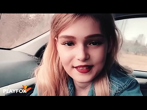 ❤️ Sexy babe cikin farin ciki yana tsotse katin rangwame ❤️❌ Batsa na dubura ❌